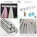 HOMEIDEAS Coat Hook Rack Wall Mounted 13-Inch SUS304 Stainless Steel Brushed Nickel Hook Rail with 5 Heavy Duty Hooks