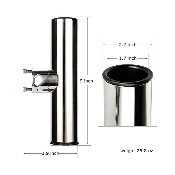 Pisfun-Stainless-Steel-Clamp-On-Fishing-Rod-Holder-for-Rails-34-to-1 Pisfun-Stainless-Steel-Clamp-On-Fishing-Rod-Holder-for-Rails-34-to-1