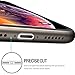 TOZO for iPhone Xs Case 5.8 Inch (2018) Hard Cover [0.35mm] World's Thinnest Protect Bumper for iPhone Xs [ Semi-Transparent ] Lightweight [Matte Finish Black]