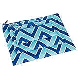 Zigzag Lucite 3-pc Organizer