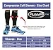RUNNER FX SPORTS Calf Compression Sleeve Men and Womens - Shin Splint Leg Compression Sleeve