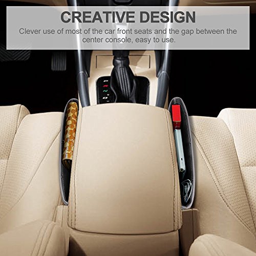 Car Seat Catcher,Topist Catch Caddy Seat Pocket Catcher Leather Auto