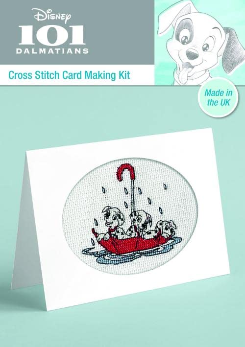 Disney - 101 Dalmatians - Cross Stitch Kit,5"x7"