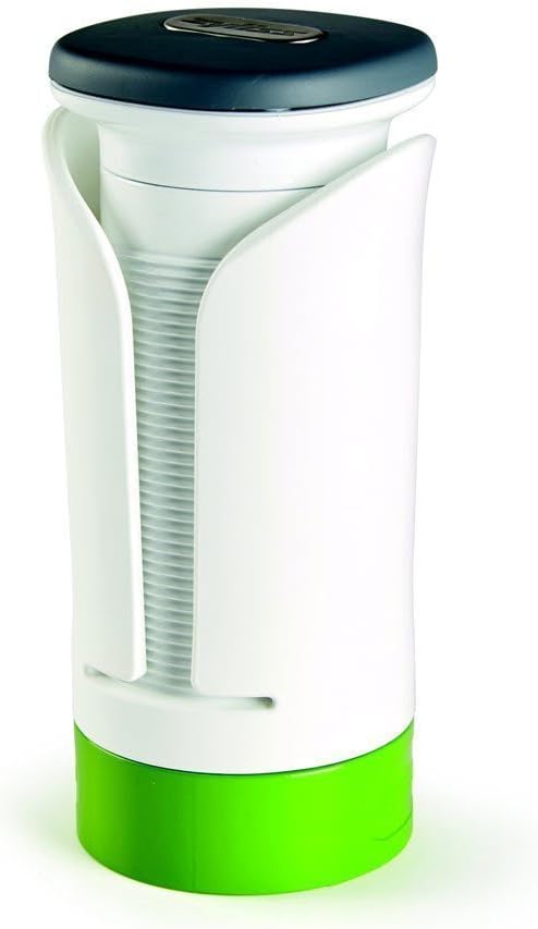 Ever Mall Green Veggie Twister Easy Fruit Vegetable Salad Spiralizer