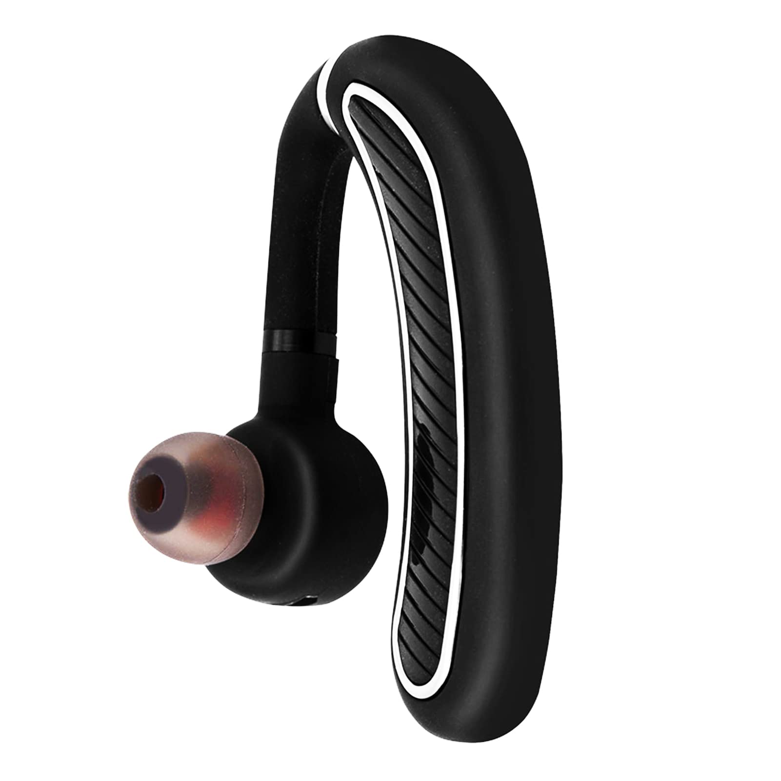 Denash Single Bluetooth 4.1 Waterproof Headset, Business Wireless Earphone Headphone, Noise Cancelling Earpiece 70-Day Standby