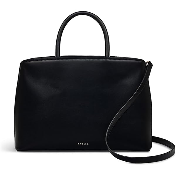 RADLEY ブラック ハンドバッグ RADLEY London Longacre Women's Small Leather Ziptop