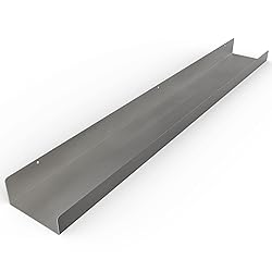 DIY CARTEL Made in USA Floating Metal Wall Shelf
