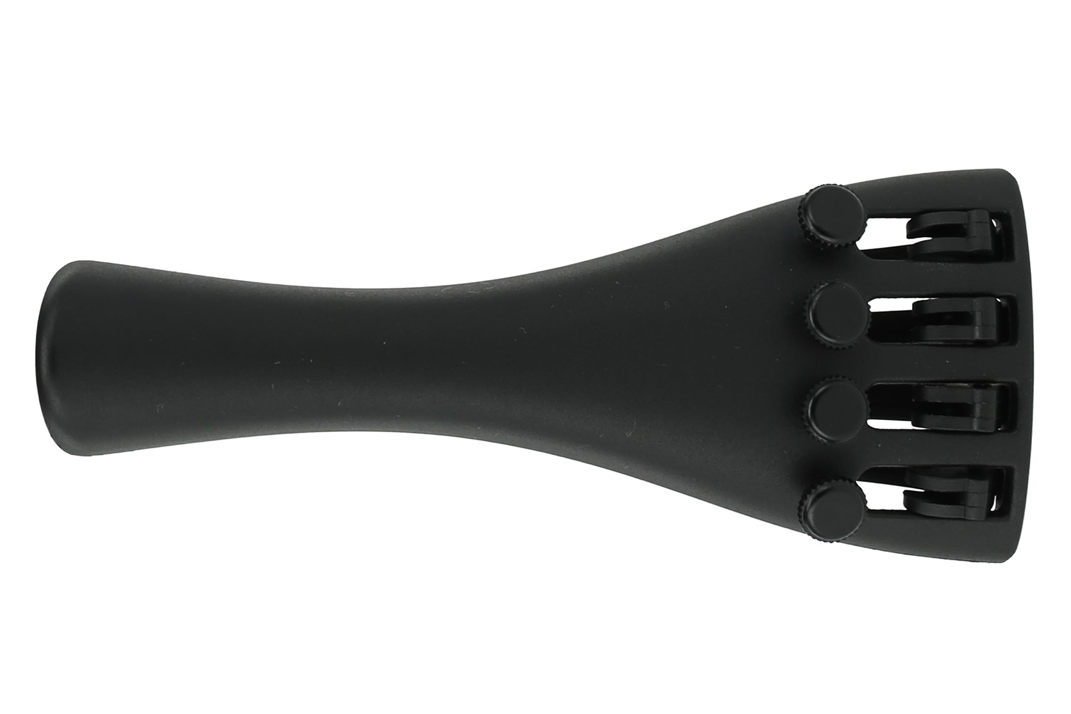 Wittner Violin Tailpiece 3/4 Hi-Tech Plastic with 4 Fine Tuners Ultra Light Rosewood