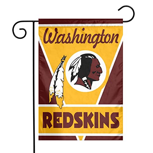 Sorcerer Custom Colorful Garden Flag Football Team Washington