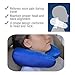 Travel Neck Pillow - Bead Foam Cushion Support U-Shape Superhero DC (Superman)