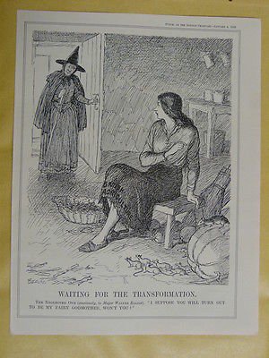 PUNCH cartoon 1933 waiting for the transformation , walter elliot