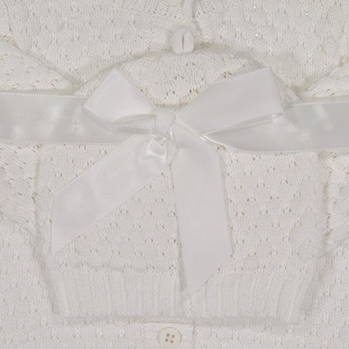 Baby Dove Newborn Popcorn Knit Cardigan & Beanie Gift Set-A Perfect Baby Sweater & Hat Outfit
