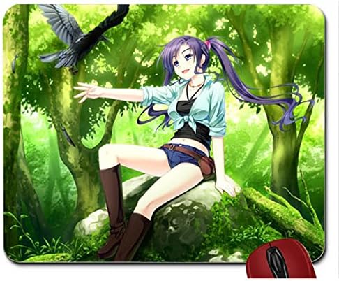 Abstract Boots Forest Game Cg Anime Akatsuki No Goei Renjou Yaemo Mouse Pad(10.2 x 8.3 x 0.12 inches)