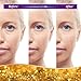 30 Pairs Gold Eye Mask - 24K Pure Nano-Active Gold Under Eye Patches, Power Crystal Gel Collagen Masks, Great for Anti Aging, Moisturizing & Reducing Dark Circles Puffiness Wrinkles