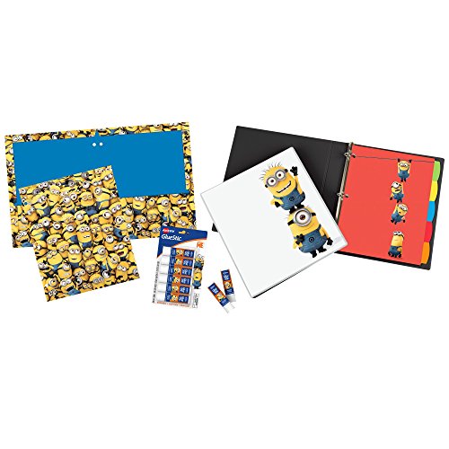 Avery Despicable Me Big Tab Dividers, Playful Minions, 5-Tab Dividers, 1 Set (11390)