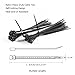 600 Pcs Nylon Cable Zip Ties with Self-Locking 4/6/8/10/12/14 Inch & 0.145 Inch Width By Agolds