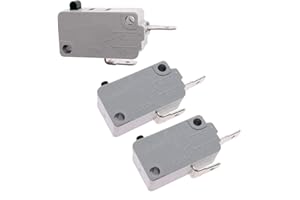 Yoiilnz KW3A Microwave Oven Door Switch 16A 125/250V Door Interloc (2 Normally Open and 1 Normally Closes)
