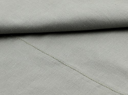 100% Cotton Body Pillow Case Cover (True Gray); 20 x 54 Inches