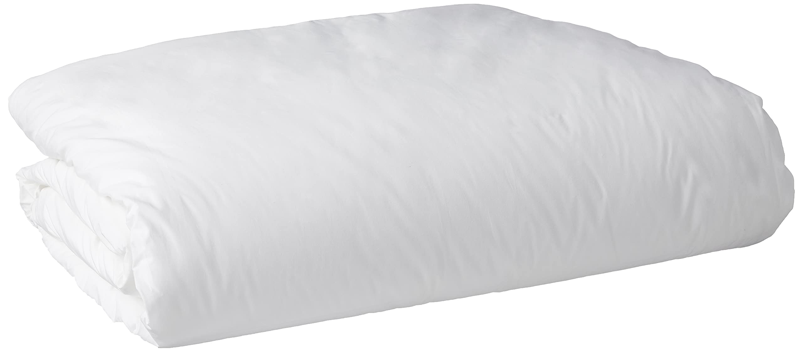 National Allergy Premium 100% Cotton Duvet Comforter Protector - Jumbo Queen Size - 96" x 92" - White - Breathable 300 Thread Count Hypoallergenic Cover - Zippered Encasement - Bedding Linen — image 1