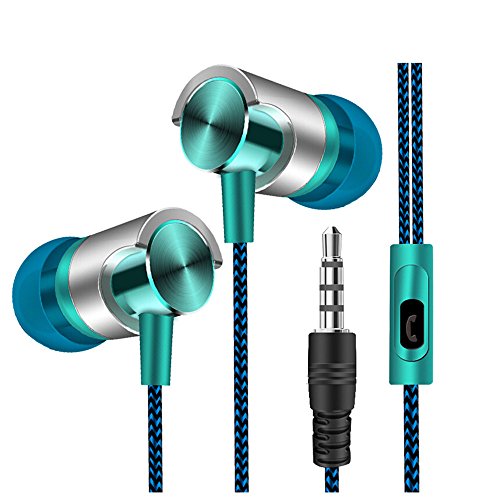 Earbuds/Earphones/Headphones QUNANEN Universal 3.5mm in-Ear Stereo Earbuds Earphone with Mic for Cel - //coolthings.us