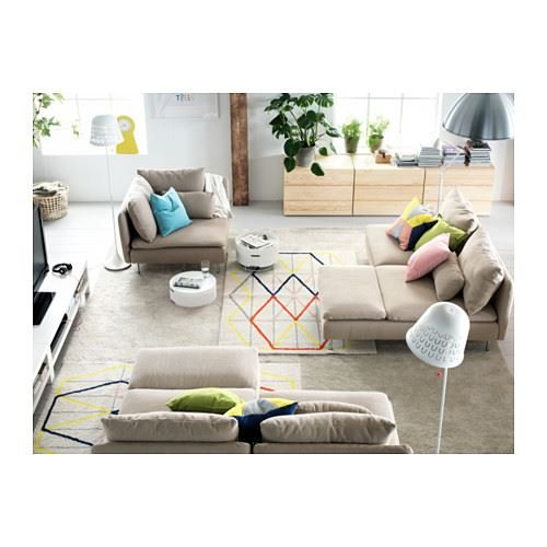 Amazon De Ikea Ps 2014 Teppich Flach Gewebt Bunt Handarbeit Bunt