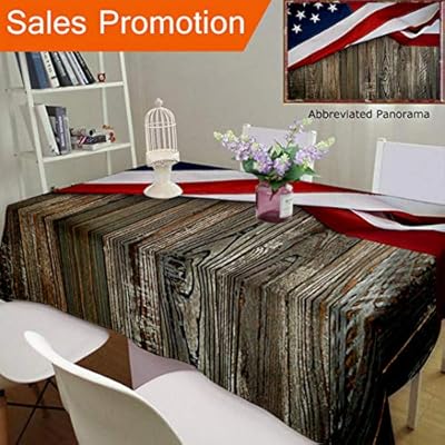 Amazon Com Unique Design Cotton And Linen Blend Tablecloth