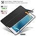 ZtotopCase Case for iPad 9.7 Inch 2018/2017 (6th/5th Generation)/Air 2/Air 1, Ultra Thin Soft TPU Back Cover Protective Case with Apple Pencil Holder, Automatic Sleep/Wake, Black