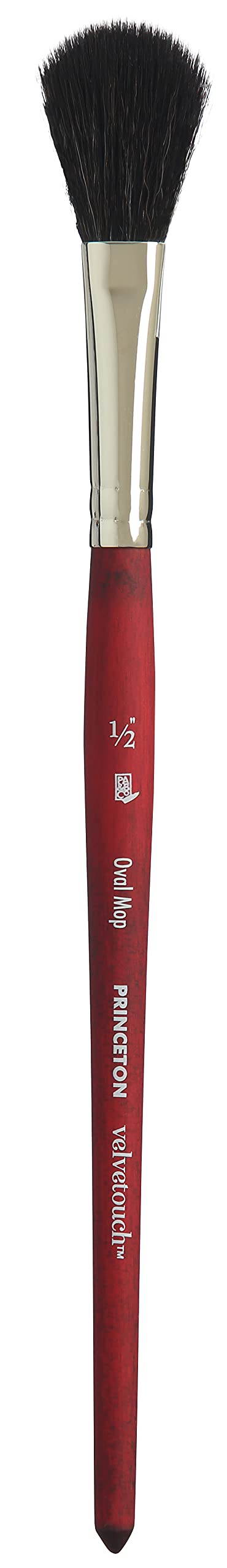 Pri Velvetouch Syn Sh Oval Mop Sz 1/2in