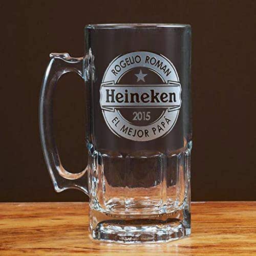 Tarro cerveza dia del padre, papa: Amazon.com.mx: Handmade