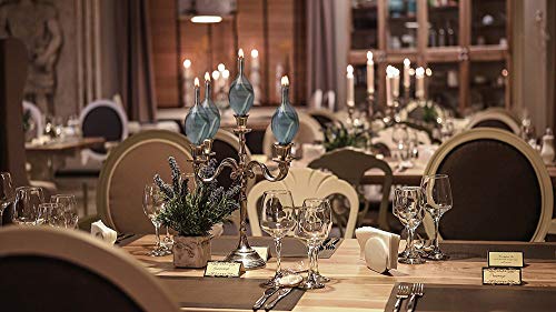 image for Ner Mitzvah Glass Paraffin Shabbat Candle Holder Cup and Wick – Tear