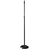 Hercules MS201B PLUS "H" Base Microphone Stand with EZ Grip Height Adjustment
