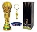 Hancel 2018 FIFA World Cup Trophy Replica Soccer Championship Trophy Fans Souvenir with Color Box - 8 Inches Tall