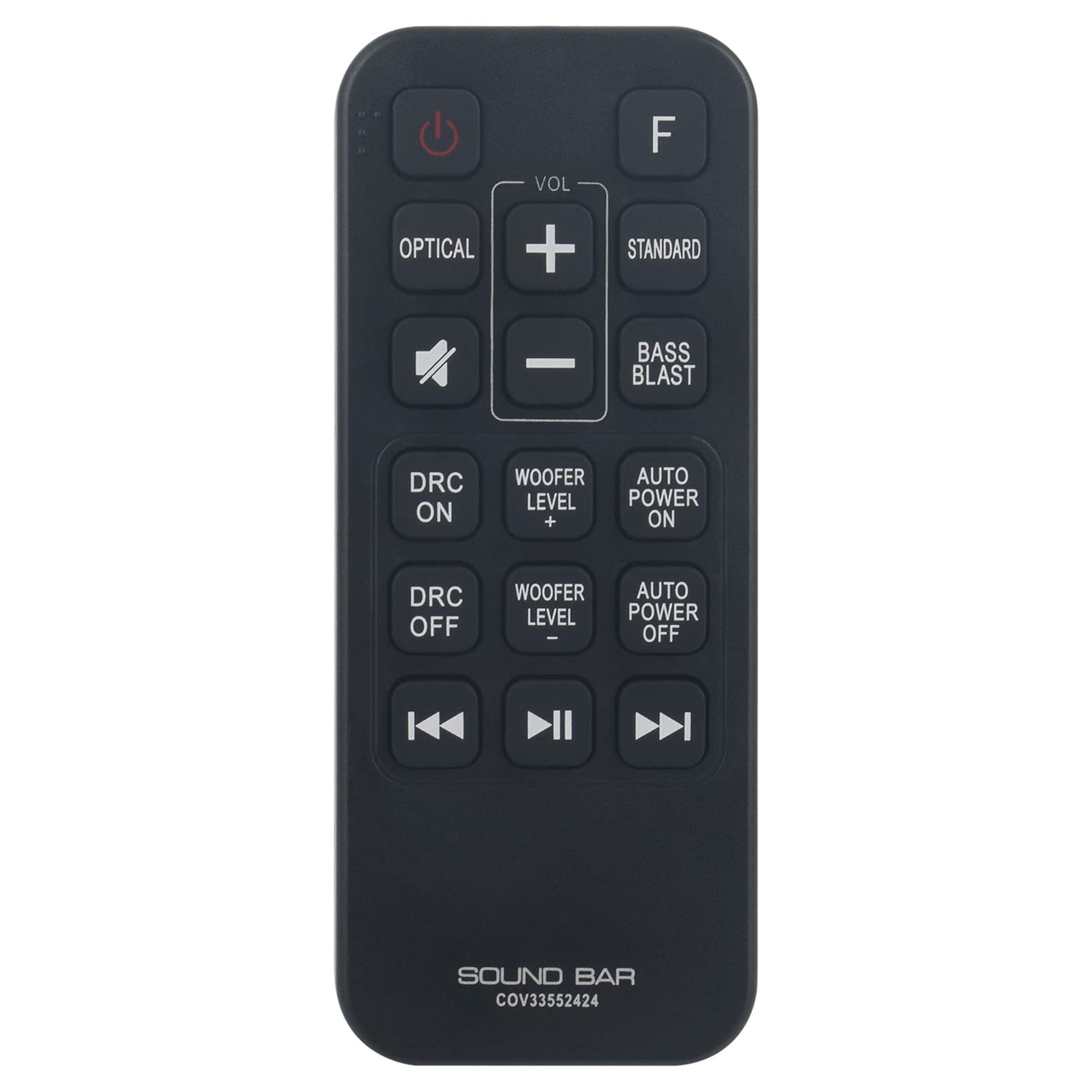 ALLIMITY COV33552424 Remote Control Replace fit for LG Soundbar SJ2 SPJ2B-W