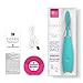 FOREO Issa Mini 2 Rechargeable Kids Electric Toothbrush Sensitive Set for Complete Oral Care, Summer Sky