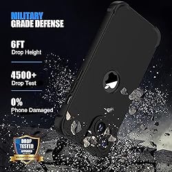 ORETECH for iPhone 14 Plus Case, with [2 x Screen