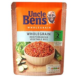 Arroz Microondas Tío Bens Vegetales Integrales 250G: Amazon.es ...