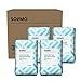 Amazon Brand - Solimo Ultra Thin Pads with Flexi-Wings for Periods, Extra Long Length, Super Absorbency, Unscented, Size 3, 112 Count, 4 Packs of 28