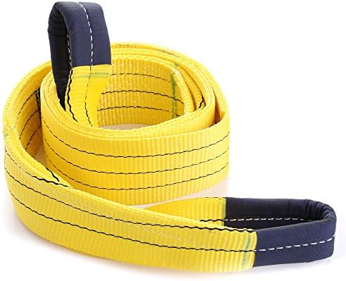 Tree Saver, Recovery, Winch Strap 8' x 3.5" Towing strap 30000 Lbs Capacity Heavy Dury Strap by STANKO UA (8' x 3.5")