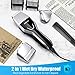 APOSEN Electric Shaver Clipper for Men, Wet & Dry Foil Razor with Aloe Essence Lubrication IPX7 100% Waterproof, Rechargeable and Cordless G5