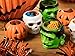 BLUE PANDA 24 Pack Mini Halloween Candy Buckets with Jack-O-Lantern, Skull & Frankenstein Designs for Kids' Trick-or-Treat Loot Bags, Goodies and Favors - Halloween Bucket