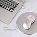 HaloVa Wireless Mouse, Aluminum Alloy Portable Soundless Optical Mice with 2.4G USB Receiver for Mac, Laptop, Tablet, Macbook, Notebook, PC, Rose Gold