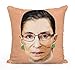 Bad Bananas Ruth Bader Ginsburg - Notorious RBG Merchandise - Mermaid Reversible Flip Sequin Throw Pillowcase - Funny Gag Gifts Pillow Cover