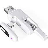 YOCOWOCO USB-C Bluetooth Adapter for PS5, 2-in-1 USB-A Bluetooth Audio Adapter for PS4 with aptX-Adaptive & Low Latency, Wireless Audio Transmitter to Connect Bluetooth Headphones & Earbuds