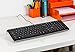 Source One Premium Tilted Keyboard Stand for Ergonomic, Clear Acrylic (Full)