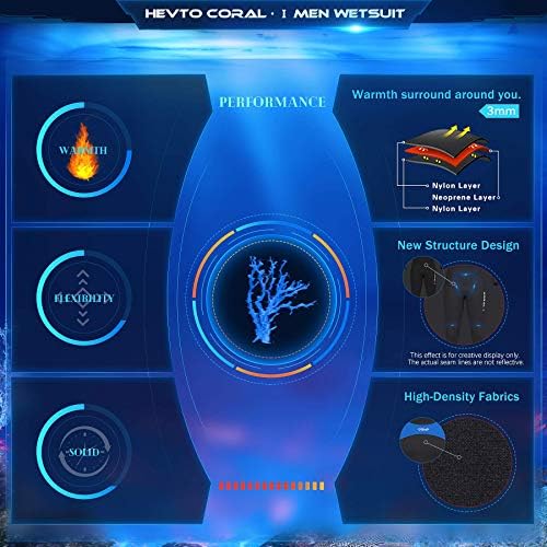 Black neoprene wetsuit, 3mm thickness, suitable for diving and water activities.