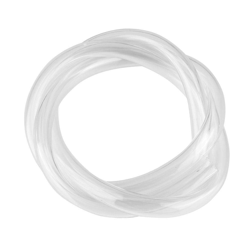 Tangxi Computer Water Cooling PVC Pipe, Transparent, 9.5mm ID x 12.7mm OD x 1m Length, Soft, Resistant to Bending, Ideal for Desktop & Laptop Cooling Systems
