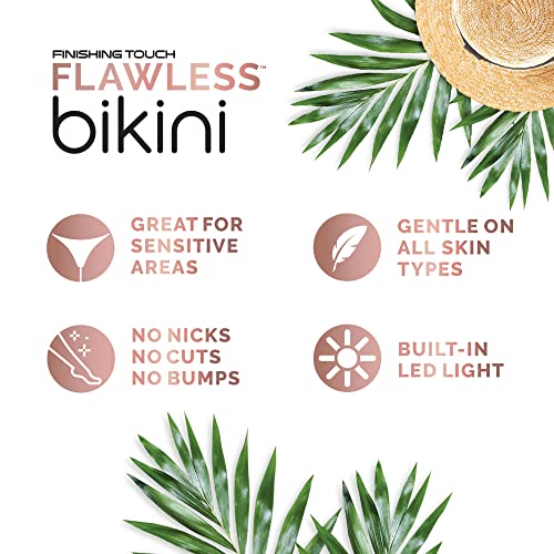 Finishing Touch Flawless Bikini Shaver and Trimmer Hair Remover for