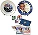 Barack Obama Commemorative Plates and First Day Cover Coin Set