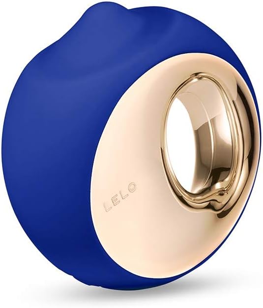 LELO ORA 3 Oral Pleasure Massager Midnight Blue, Sensual Personal Stimulator for Women, 7833