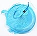 Womens Fascinators Hat with Headband Acid Blue